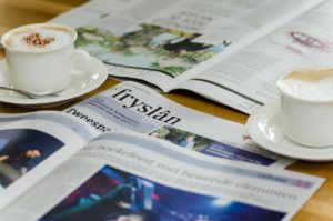 news, newspaper, magazine, coffee,