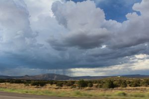 Arizona, rain, distance, monsoon, landscape,