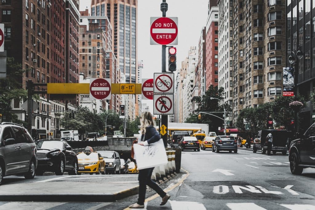NYC street scene by Adrian Williams