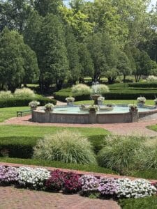 West Baden Springs Hotel grounds.