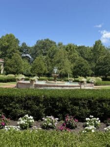 West Baden Springs Hotel grounds.