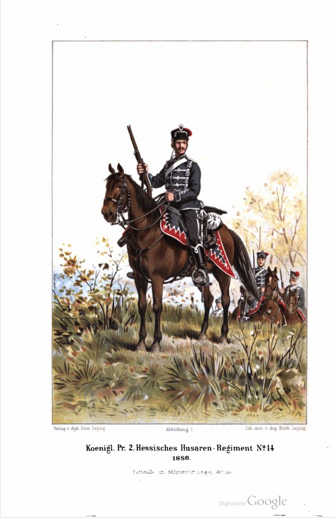 Geschichte Des Königlich Preussischen 2. Hessischen Husaren Regiments Nr. 14